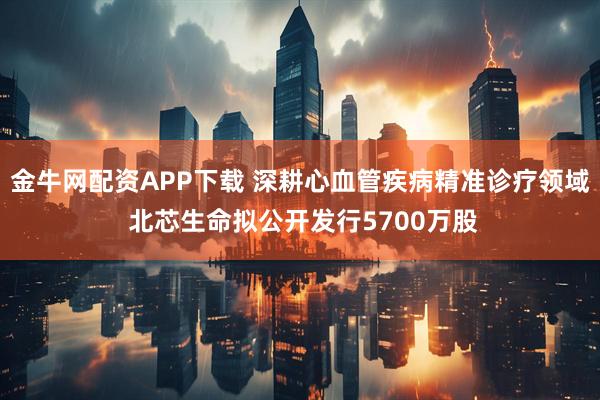 金牛网配资APP下载 深耕心血管疾病精准诊疗领域 北芯生命拟公开发行5700万股